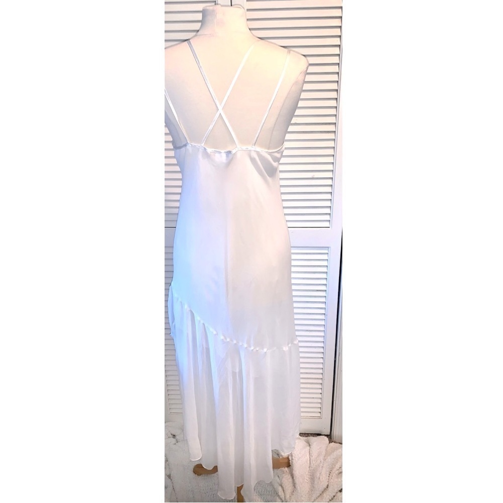 Linea Donnatella nightgown Ivory floral embroidery Large - Picture 2 of 12